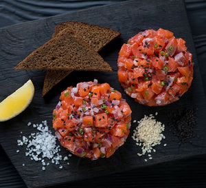 Tartare de saumon ÉDITION FÊTES